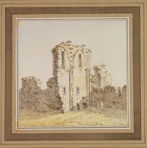 Rovine del monastero (Chiesa gotica in rovina), c.1806